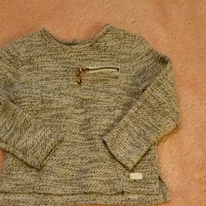 Girl's Knit High-Low Sweater